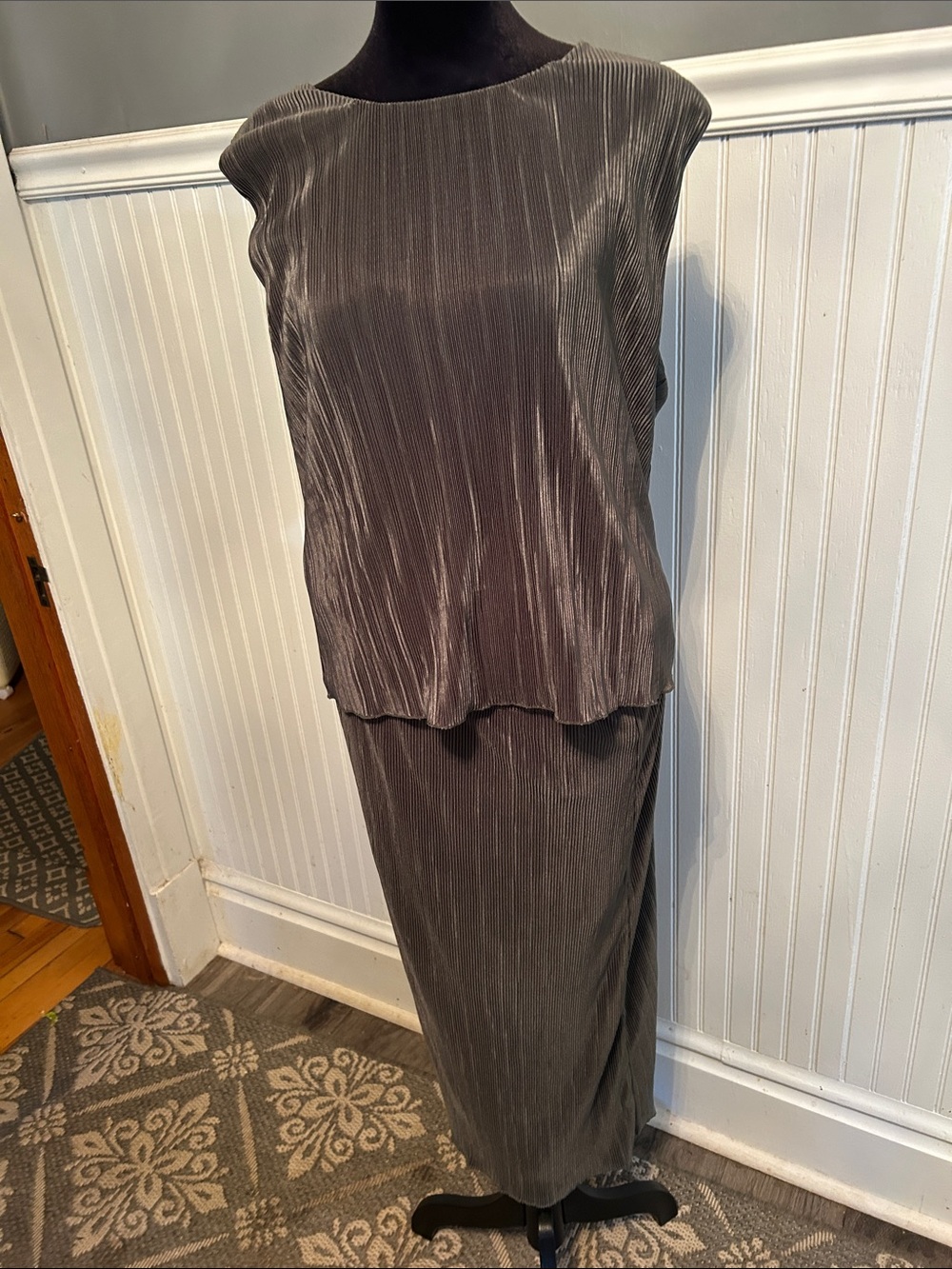 J. Crew Olive-Green Skirt and tank set